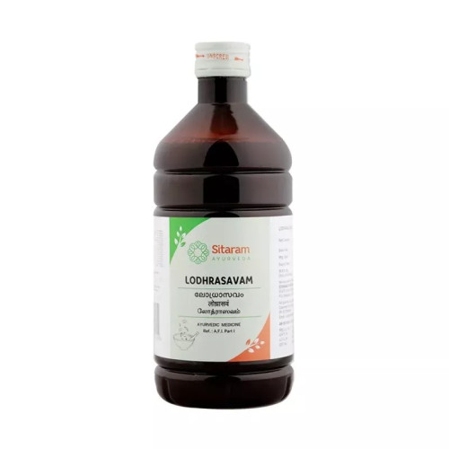Sitaram Ayurveda Lodhrasavam (450ml)