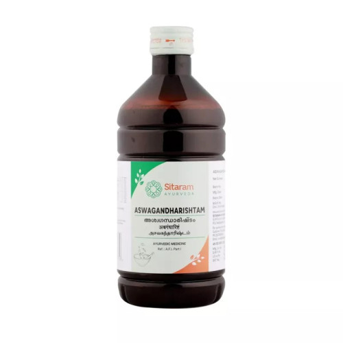 Sitaram Ayurveda Aswagandharishtam (450ml)