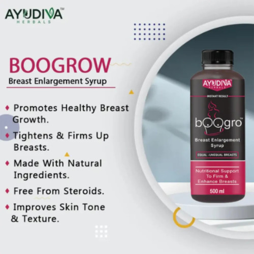 Ayudiva Herbals Boogro Breast Enlargment Syrup (500ml)
