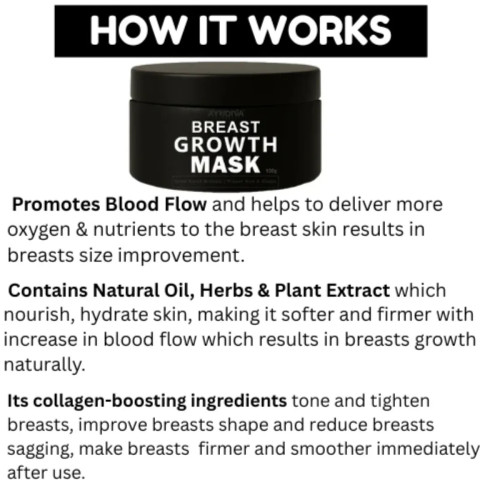Ayudiva Herbals Breast Growth Mask (100g)