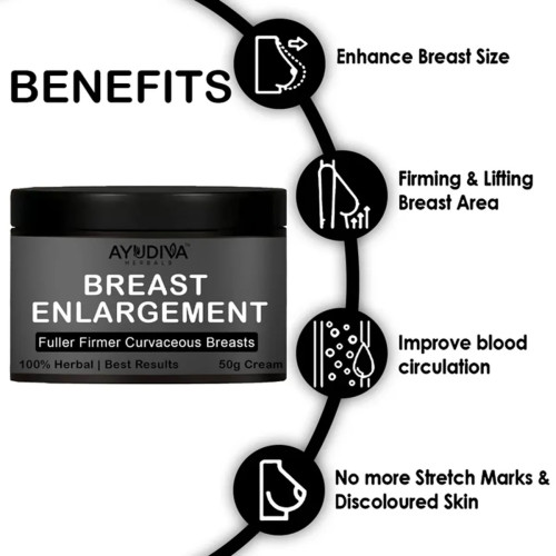 Ayudiva Herbals Breast Enlargement Cream (50g)