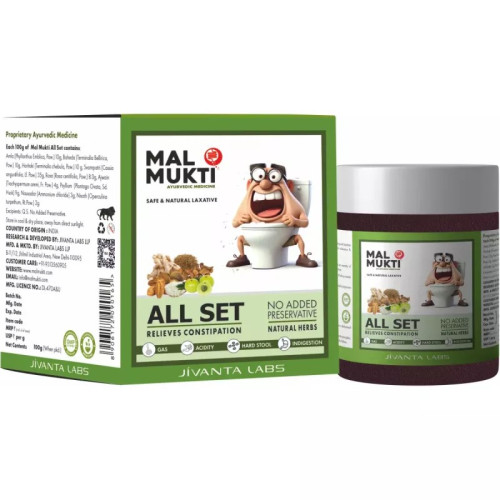 Mal Mukti All Set Constipation Relief Powder (100g)
