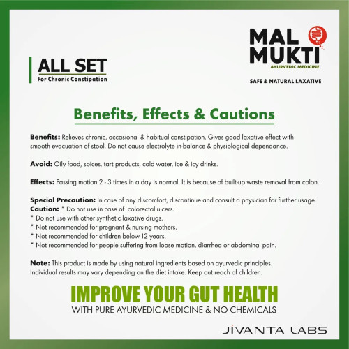 Mal Mukti All Set Constipation Relief Powder (100g)