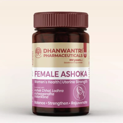 Dhanwantri Pharmaceuticals Female Ashoka (60 Tablets)