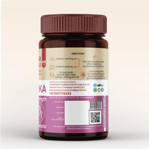 Dhanwantri Pharmaceuticals Female Ashoka (60 Tablets)