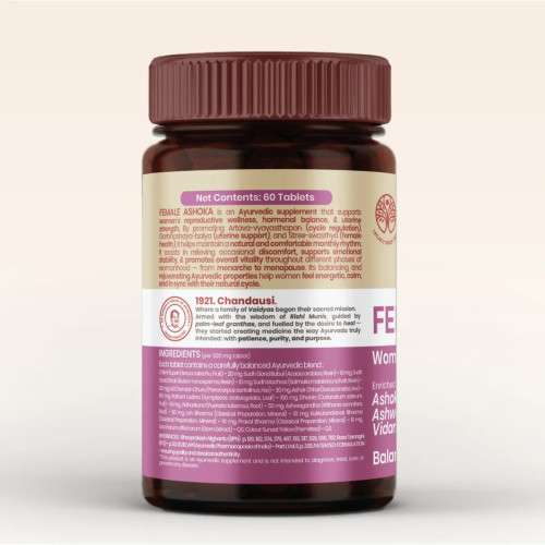 Dhanwantri Pharmaceuticals Female Ashoka (60 Tablets)