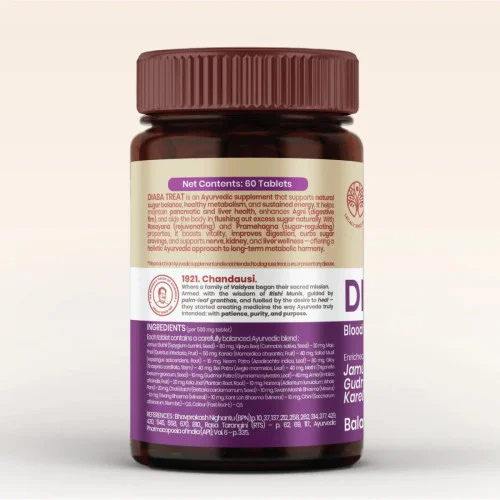 Dhanwantri Pharmaceuticals Diaba Treat (60 Tablets)