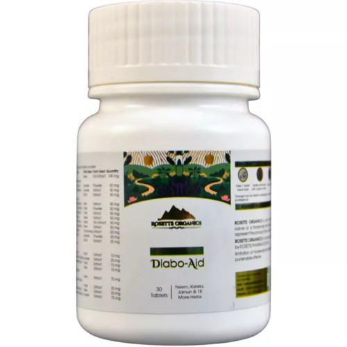 Rosette Organics Diabo Aid  Tablet For Diabetes (30 Tablets)