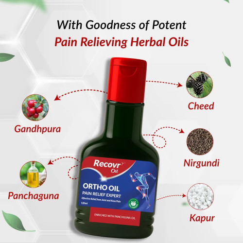 Recovr Ortho Oil Pain Relief Expert (120ml)