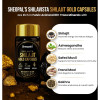Sheopals Shelavista Shilajit Gold  Capsules (60cap, Pack of 3)