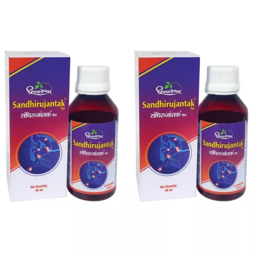 Dhootapapeshwar Sandhirujantak Tel (50ml, Pack of 2)