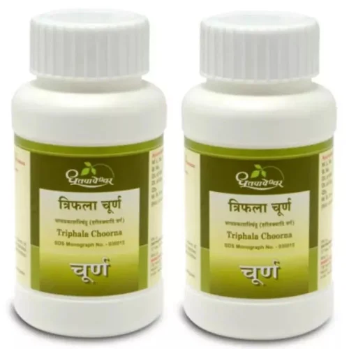 Dhootapapeshwar Triphala Churna (120g, Pack of 2)