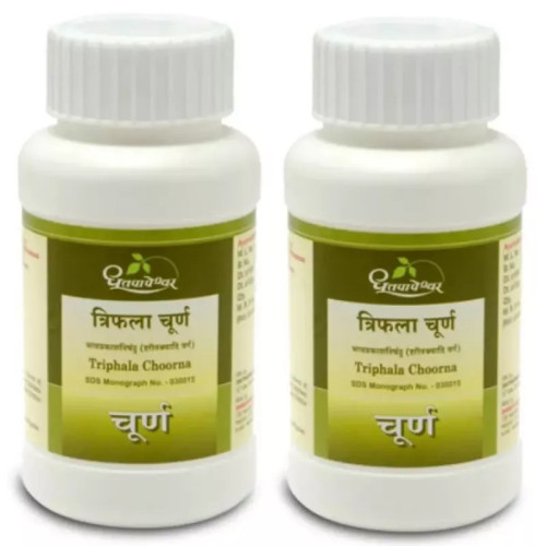 Dhootapapeshwar Triphala Churna (500g, Pack of 2)
