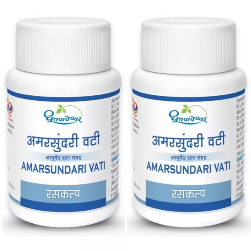 Dhootapapeshwar Amarasundari Vati (60 Tablets, Pack of 2)