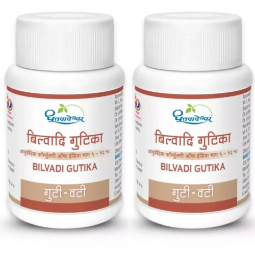 Dhootapapeshwar Bilvadi Gutika  Tablets (60 Tablets, Pack of 2)