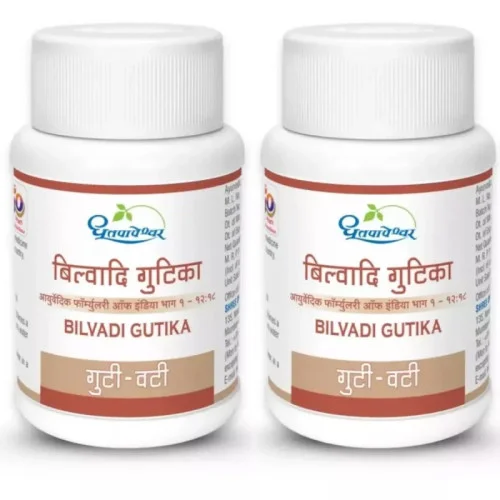 Dhootapapeshwar Bilvadi Gutika  Tablets (60 Tablets, Pack of 2)