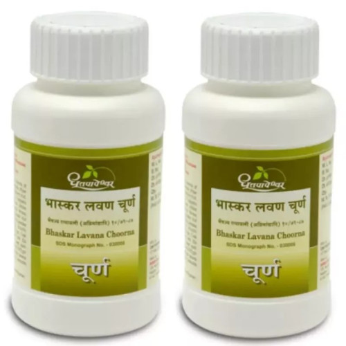 Dhootapapeshwar Lavan Bhaskar Churna (120g, Pack of 2)