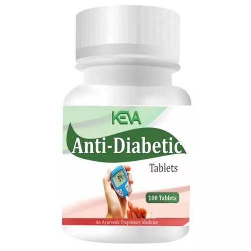 Keva Anti-Diabetic  Tablets (100 Tablets)