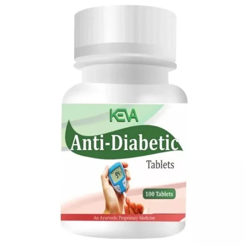 Keva Anti-Diabetic  Tablets (100 Tablets)