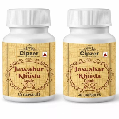 Cipzer Jawahar-E-Khusia  Capsules (30cap, Pack of 2)
