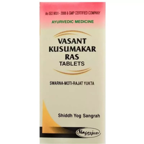 Nagarjun Vasant Kusumakar Ras (10 Tablets)