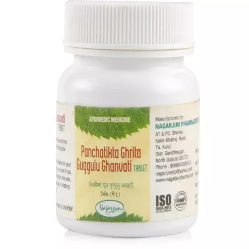 Nagarjun Panchatikta(Gu)Ghrit Ghanvati (60 Tablets)