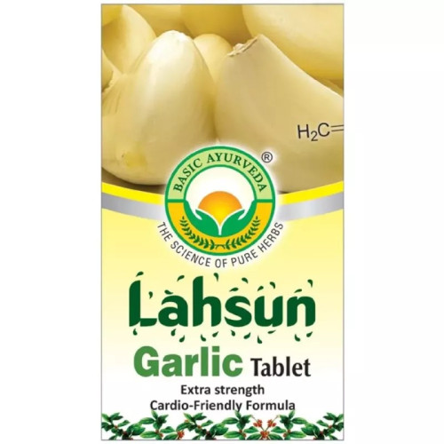 Basic Ayurveda Lahsun(Garlic)  Tablet (40 Tablets)