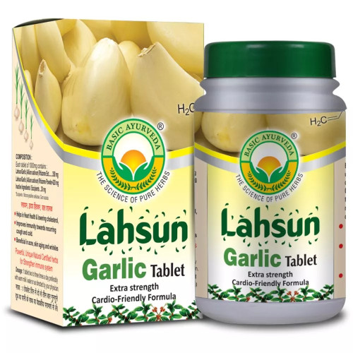 Basic Ayurveda Lahsun(Garlic)  Tablet (40 Tablets)