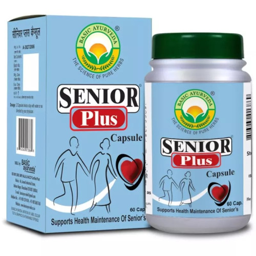 Basic Ayurveda Senior Plus  Capsulesule (60 Capsules)