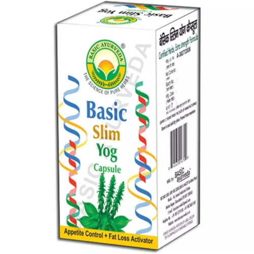 Basic Ayurveda Basic Slim Yog  Capsulesule (60 Capsules)