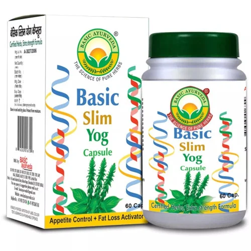 Basic Ayurveda Basic Slim Yog  Capsulesule (60 Capsules)