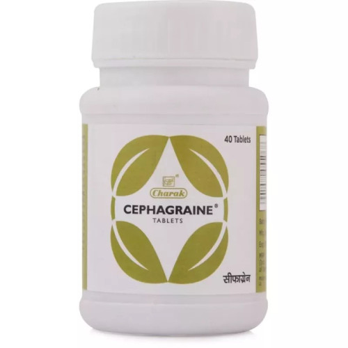 Charak Cephagraine  Tablet (40 Tablets)