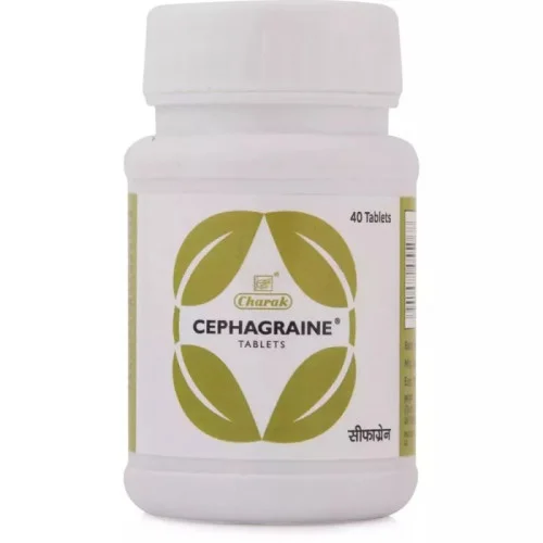 Charak Cephagraine  Tablet (40 Tablets)