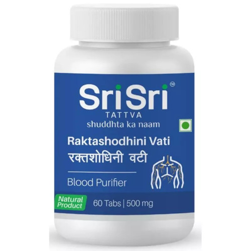 Sri Sri Tattva Raktashodhini Vati (60 Tablets)