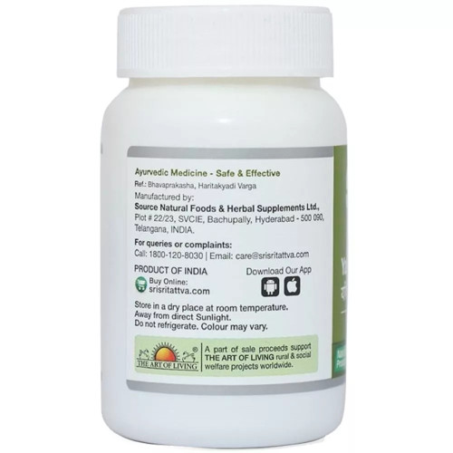 Sri Sri Tattva Amla  Tablets (60 Tablets)