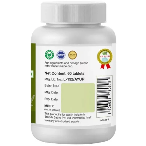 Sri Sri Tattva Tulasi  Tablet (60 Tablets)