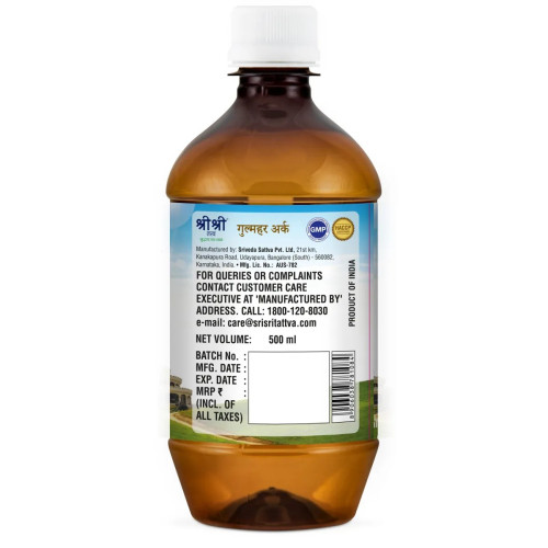 Sri Sri Tattva Gulmahara Arka (500ml)