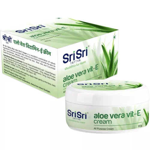 Sri Sri Tattva Aloe Vera Vit-E Cream (100g)