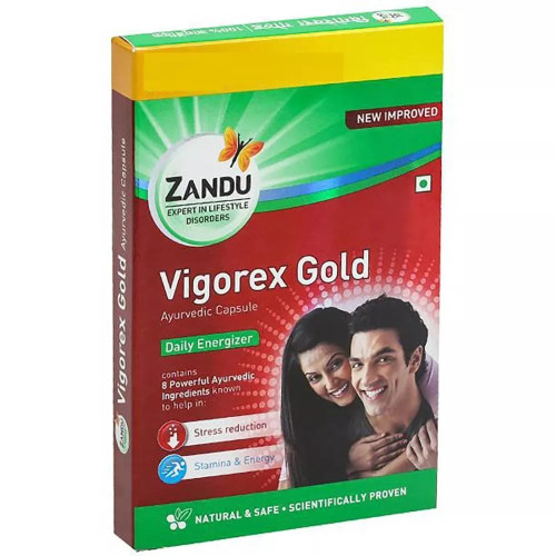 Zandu Vigorex Gold  Capsules (10 Capsules)