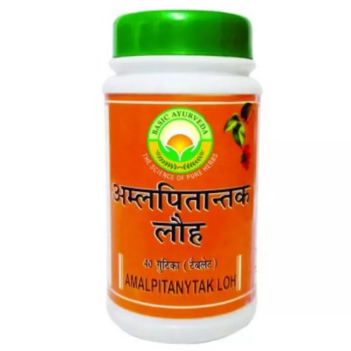 Basic Ayurveda Amlpittantak Loh (40 Tablets)