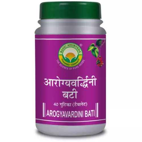 Basic Ayurveda Arogyavardhini (40 Tablets)