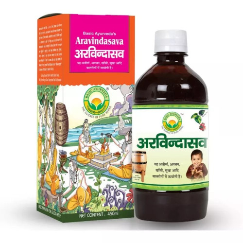 Basic Ayurveda Arvindasava (450ml)