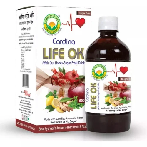 Basic Ayurveda Cardina Life Ok Drink Sugar Free (500ml)