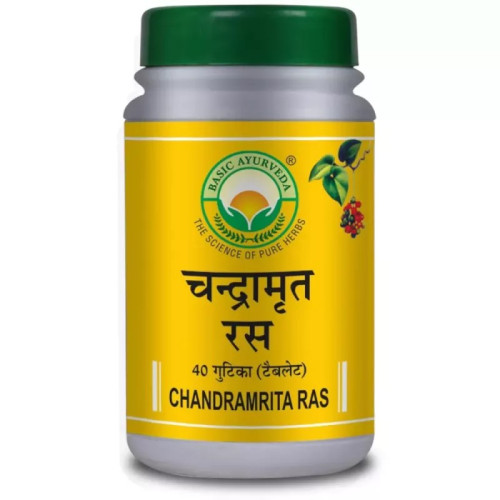 Basic Ayurveda Chandramit Ras (40 Tablets)