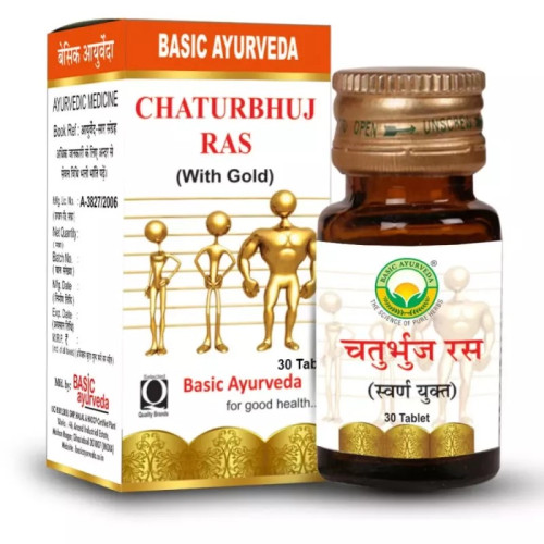 Basic Ayurveda Chaturbhuj Ras (30 Tablets)