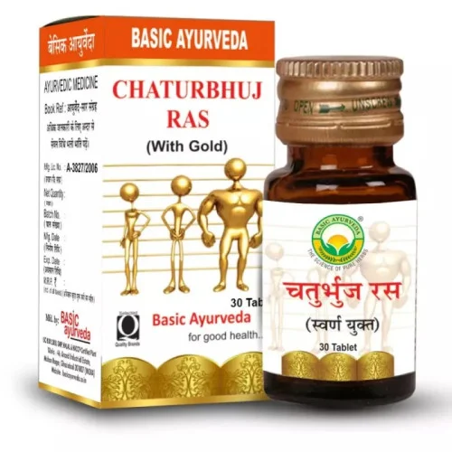 Basic Ayurveda Chaturbhuj Ras (30 Tablets)