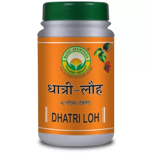 Basic Ayurveda Dhatri Loh (40 Tablets)