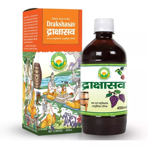 Basic Ayurveda Drakshasava (450ml)