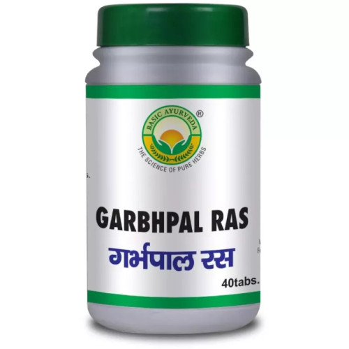 Basic Ayurveda Garbhpal Ras (40 Tablets)