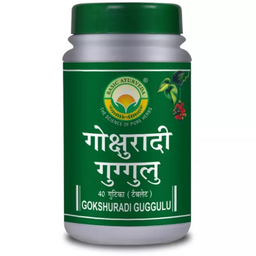 Basic Ayurveda Gokshuradi Guggulu (40 Tablets)